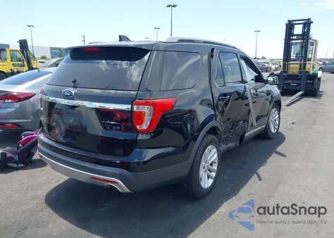 2016 Ford Explorer Xlt z USA, uszkodzony, nr VIN 1FM5K7D86GGA25829